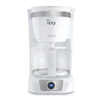 Izzy Bianca 222977 Filter Coffee Maker in White, front view