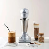 Izzy Caffeccino 222873 Frappe Maker in Silver, in a room setting