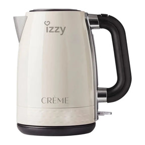 Izzy Crème 224090 Electric Kettle in Creme, front view