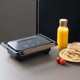 Izzy IZ-2013 Panini Maker in Black, in a room setting