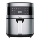 Izzy IZ- 8207 Air Fryer in Grey, front view