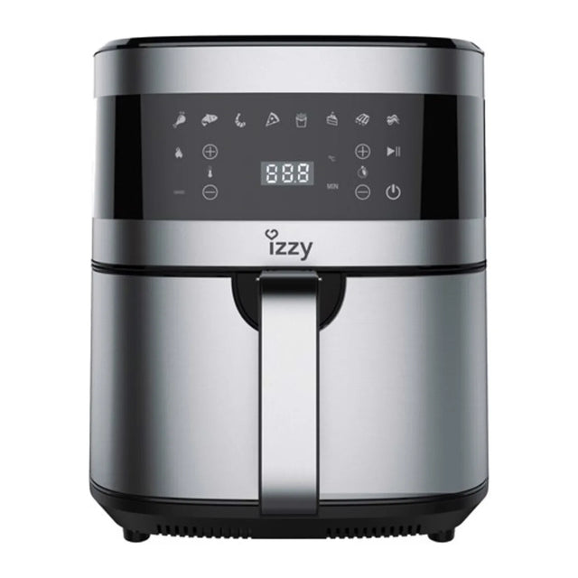 Izzy IZ- 8207 Air Fryer in Grey, front view