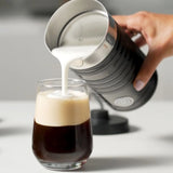 Izzy Latteccino 224513 Milk Frother – 300 ml, 500 W, Hot or Cold Foam, Black