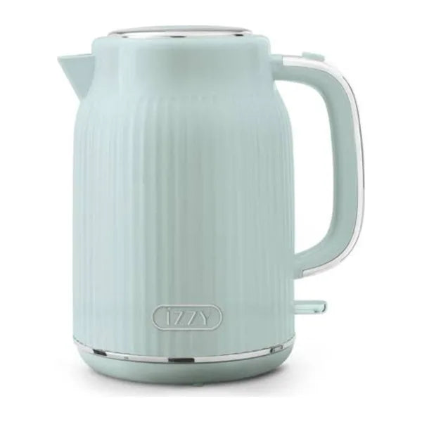 Izzy Vintage 224604 Electric Kettle in Green, front view