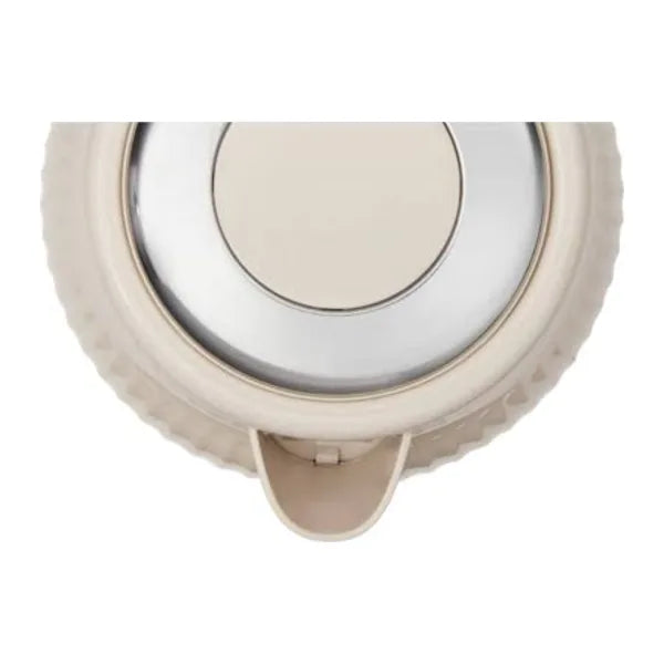Izzy Vintage 224604 Electric Kettle in Cream, top view
