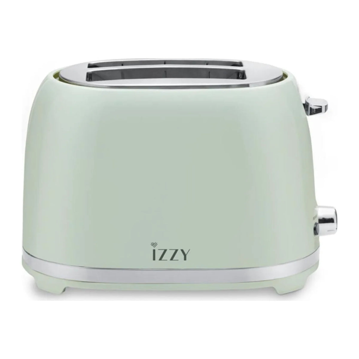 Izzy Vintage IZ-9103 Toaster in Green, front view