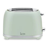 Izzy Vintage IZ-9103 Toaster in Green, front view