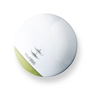 IZZY Multi 550 food chopper in white showing the triple stainless steel blade system and 0.6L bowl.