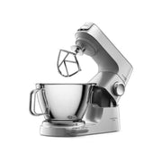 Kenwood KVC85.124SI Titanium Chef Baker – 1200W Stand Mixer with 5L and 3.5L Stainless Steel Bowls