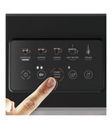 Krups My Coffee+ EA201BE0 Espresso Machine – Built-in grinder, touch control, 18.5 cm wide
