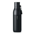LARQ BNSOB074A, front view of bottle with carabiner on plain background