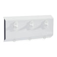Leifheit Rollfix 83107 Wall Washing Line in White, front view