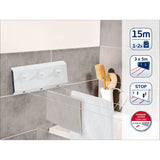 Leifheit Rollfix 83107 Wall Washing Line in White, in use