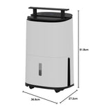 Meaco MeacoDry Arete Arete Two 20L Dehumidifier, dimensions drawing