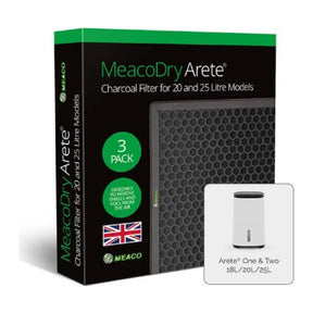 Meaco MeacoDry Arete H13FILTER3PACK20/25 HEPA Filter, front view