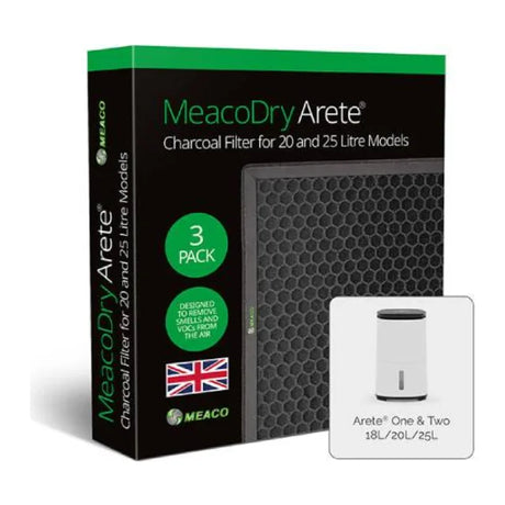 Meaco MeacoDry Arete H13FILTER3PACK20/25 HEPA Filter, front view