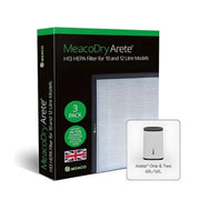 Three-pack of replacement H13 medical-grade HEPA filters for MeacoDry Arete One 10L and 12L dehumidifiers.
