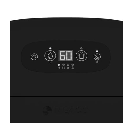 Meaco MeacoDry Arete One 25L Dehumidifier, controls and display