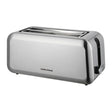 Morphy Richards 264001 Toaster in Brushed Steel, front view