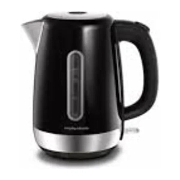 Morphy Richards Equip 102783 Jug Kettle in Black, front view