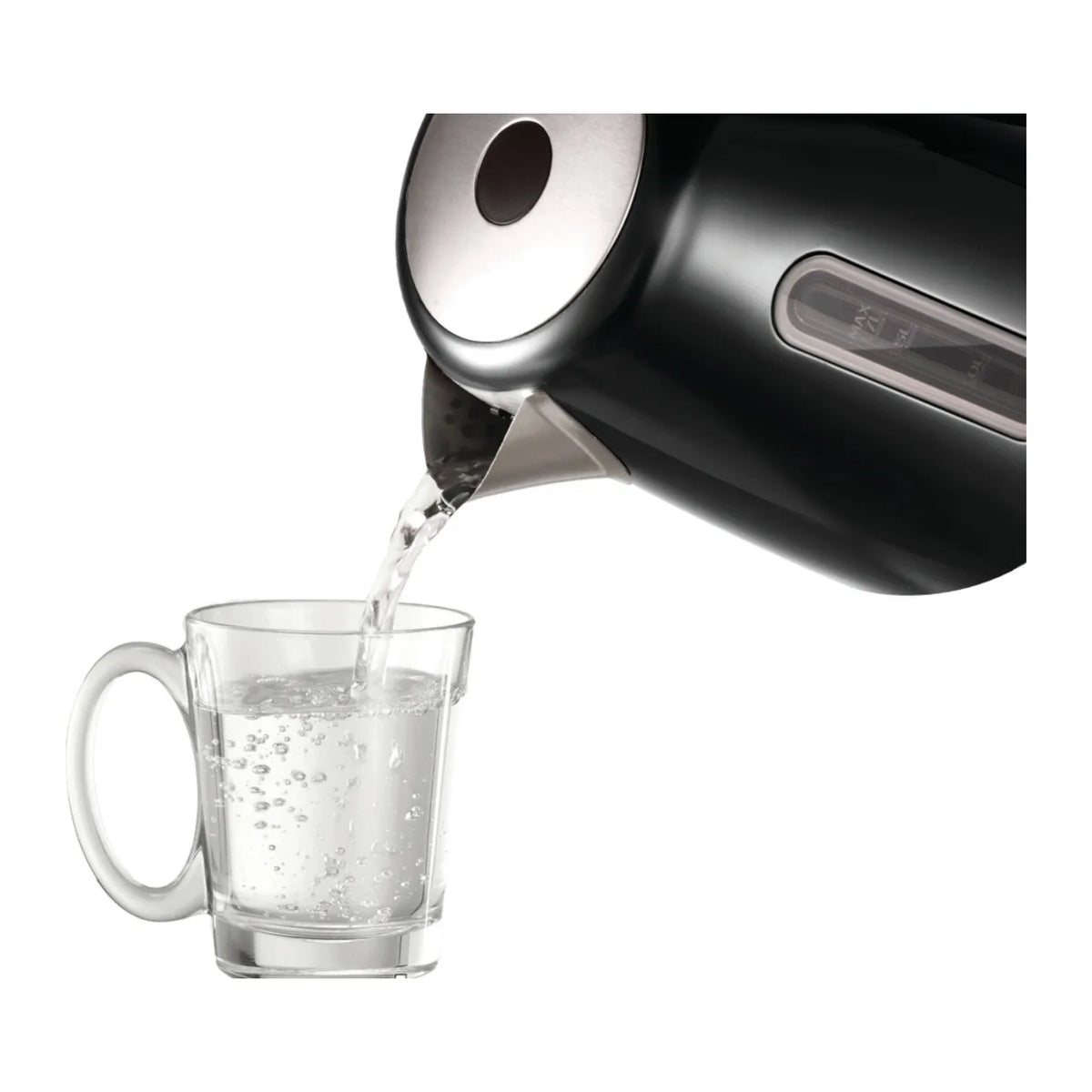 Morphy Richards Equip 102783 Jug Kettle in Black, in use