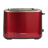 Morphy Richards Equip 222067 Toaster in Red, front view