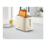 Morphy Richards Equip 222067 Toaster in Cream, angled view