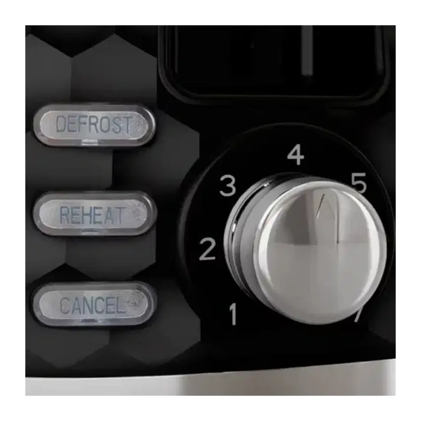 Morphy Richards Hive 220031 Toaster in Black, close-up detail