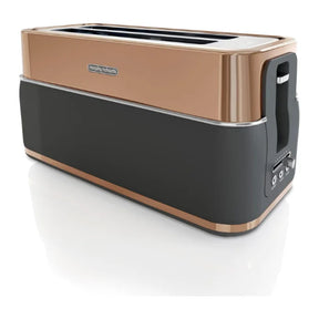 Morphy Richards Signature 245742 Toaster in Matt Copper, front view