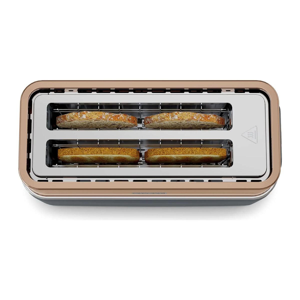 Morphy Richards Signature 245742 Toaster in Matt Copper, top view