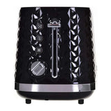 Morphy Richards Vector 228311 Toaster in Black, side view