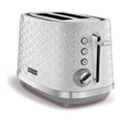 Morphy Richards Vector 228314 Toaster in White, angled view