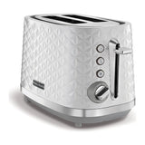 Morphy Richards Vector 228314 Toaster in White, angled view