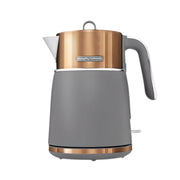 Morphy Richards Signature Matt Kettle in Copper, featuring 1.5L capacity, 3kW rapid boil, 360-degree base, and energy-saving features, available in Cyprus.