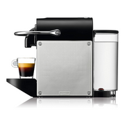 Nespresso De'Longhi Pixie EN127.S Coffee Machine in Storm Grey metallic finish with 19-bar pump.
