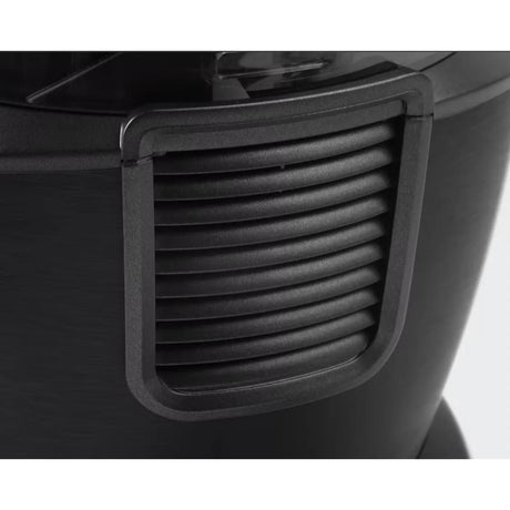 Nutribullet Combo NBF500DG Blender in Dark Grey, close-up of the motor base air vents