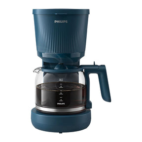 Philips 3000 series HD7411/70 Drip Coffee Maker in Malibu Blue, front view