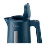 Philips 3000 Series HD9411/70 Electric Kettle in Blue, shown open