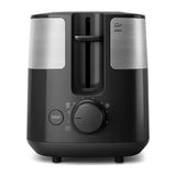 Philips Daily Collection HD2516/90 Toaster in Black, side view
