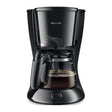 Philips Daily Collection HD7461/20 Filter Coffee Maker in Black, front view
