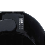 Philips Daily Collection HD7461/20 Filter Coffee Maker in Black, close-up detail