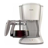 Philips Daily Collection HD7461/20 Filter Coffee Maker in White, front view