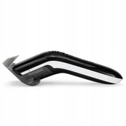 Philips QC5115/15 Family Hair Clipper in black featuring its adjustable comb and corded design.