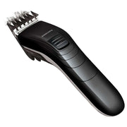 Philips QC5115/15 Family Hair Clipper in black featuring its adjustable comb and corded design.