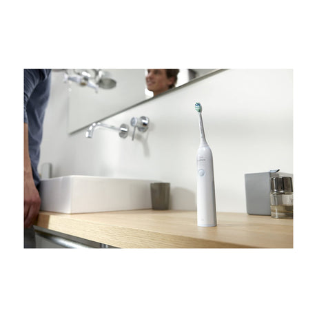 Philips Sonicare CleanCare+ HX3212/03 Electric Toothbrush, in a room setting