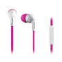 Pioneer SE-CL712T in-ear headphones displayed in four color variants: pink, red, blue, and white.