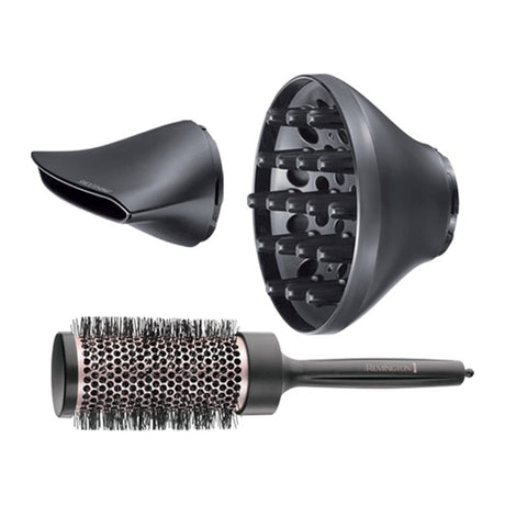 Remington Curl & Straight Confidence D5706 Hair Dryer, the brush, concentrator and diffuser