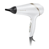 Remington Hydraluxe AC8901 Hair Dryer in White, side view