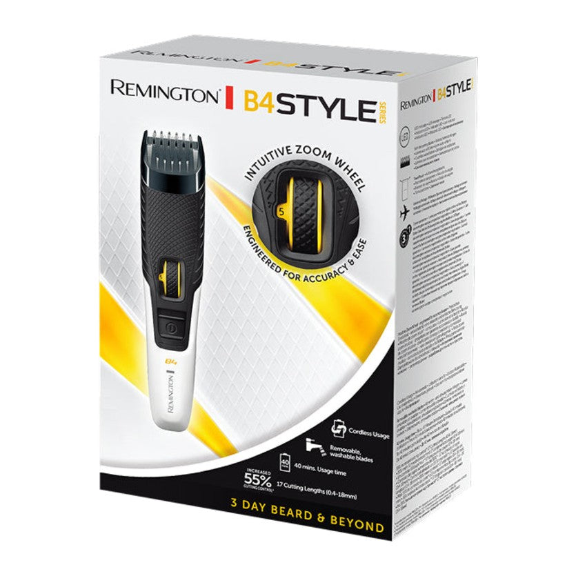 Remington B4 Style Series MB4000 Beard Trimmer, in its packaging