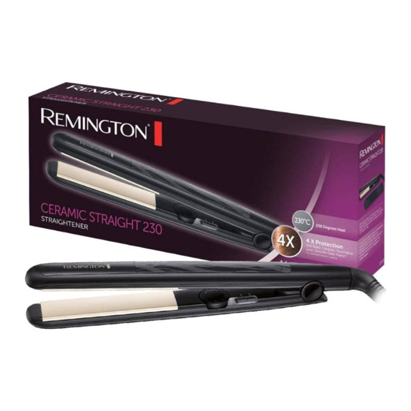 Remington Ceramic Straight 215 S1370 Hair Straightener, with its box